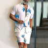 Men vacation two piece shorts set - A19TZF5F231113F