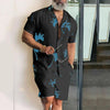 Men vacation two piece shorts set - A19TZF5F231113G