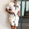 Men vacation two piece shorts set - A19TZF5F231113E