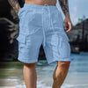 SunChill Men's Cargo Shorts - Blue