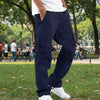 Men's Cargo Pants Trousers Drawstring Elastic Waist Multi Pocket - Navy
