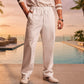 Men's Business Casual Loose Simplicity Pants