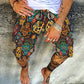 Men'S Spring And Summer New Shorts Skull Print Straight Beach Pants Men