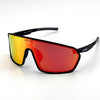 BOLD NSP Performance Sunglasses – MTB, Ski & Lifestyle Eyewear - Red/Black