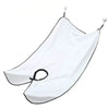 2-Pack: Beard Shave Apron Bib Trimmer Holder Rack - White