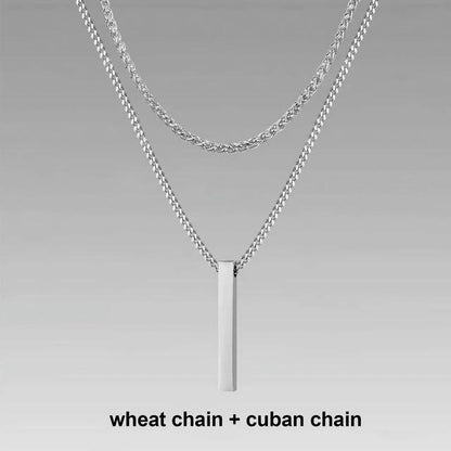 Men's Crystal Necklace