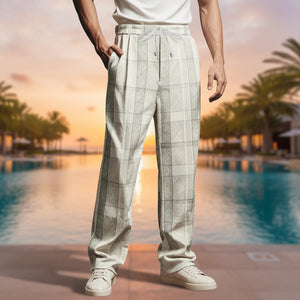 Men's Business Casual Loose Simplicity Pants