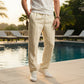 Men's Business Casual Loose Simplicity Pants