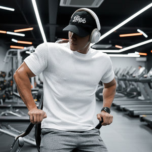 Men's Full Size Breathable Short Sleeve T-Shirt Plus Size