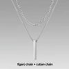 Men's Crystal Necklace - NC1271S NC5850S