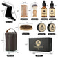 Beard Care Kit for Men 9 Pcs Beard Grooming Kit