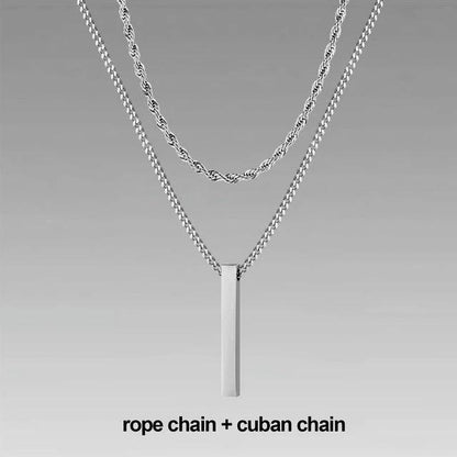 Men's Crystal Necklace