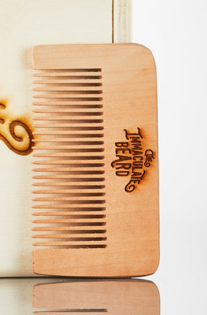 Wooden Beard Comb