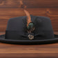 Wool Felt Classic Hat Pork Pie Stingy