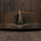 Wool Felt Classic Hat Pork Pie Stingy