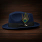 Wool Felt Fedora Hat Classic Roma Stingy