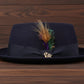 Wool Felt Classic Hat Pork Pie Stingy