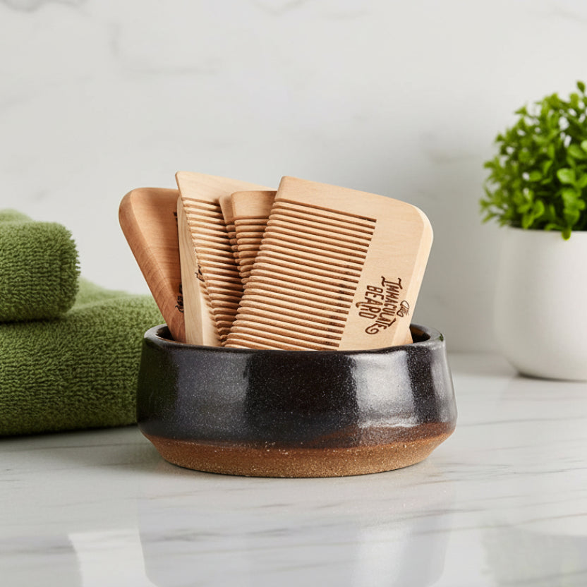 Wooden Beard Comb