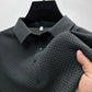 Men's Ice Silk Mesh Polo Shirt