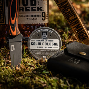 Sandalwood & Bourbon : Solid Cologne