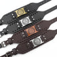 Vintage punk leather bracelet Geometric Toggle Clasp Fashion Jewelry