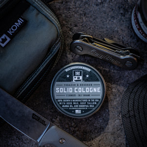 Tobacco & Bourbon : Solid Cologne