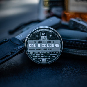 Tobacco & Bourbon : Solid Cologne
