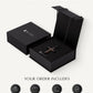 Ebony Wood Cross Pendant (Black)