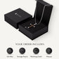 Ebony Wood Cross Pendant (Silver)