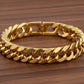 Titanium Steel Double Buckle Bracelet For Men