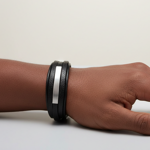 Faux Leather Bracelets For Men