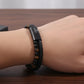 Men's Hand-woven Natural Tigereye Leather Beaded Bracelet