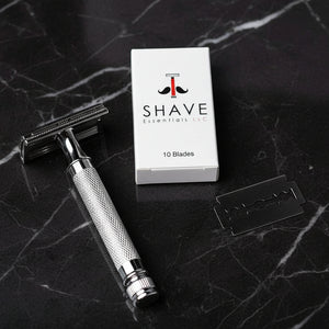 Double-Sided Safety Razor Blades - 20 Pack