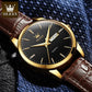 Elegant Leather Timepiece