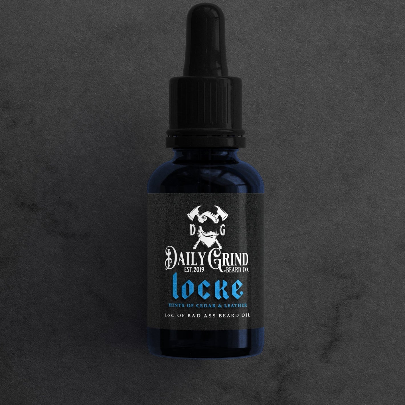 Locke Beard Oil for Men | Cedar & Leather by Daily Grind