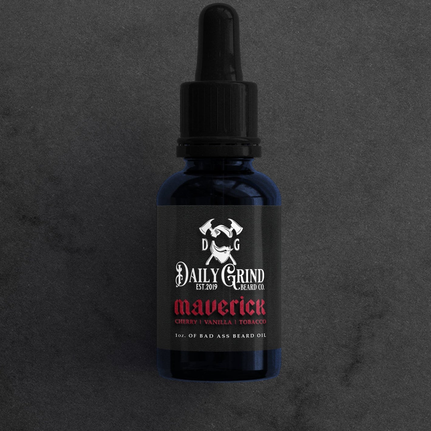 Maverick Beard Oil for Men | Cherry, Vanilla & Tobacco