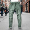 Men's Casual Stretchy Pants - Green