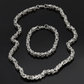 Viking Stainless Steel King Chain + Bracelet