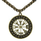 Vikings Vegvisir Stainless Steel Pendant Necklace