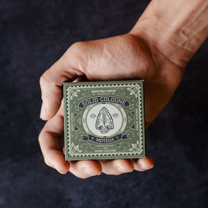 Solid Cologne - Motega - 0.35 oz Liner + Vessel