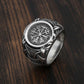 Vikings Vegvisir Stainless Steel Ring